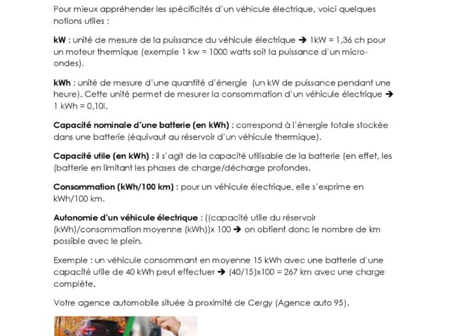 Comment mieux lire les données techniques d&rsquo;un véhicule électrique