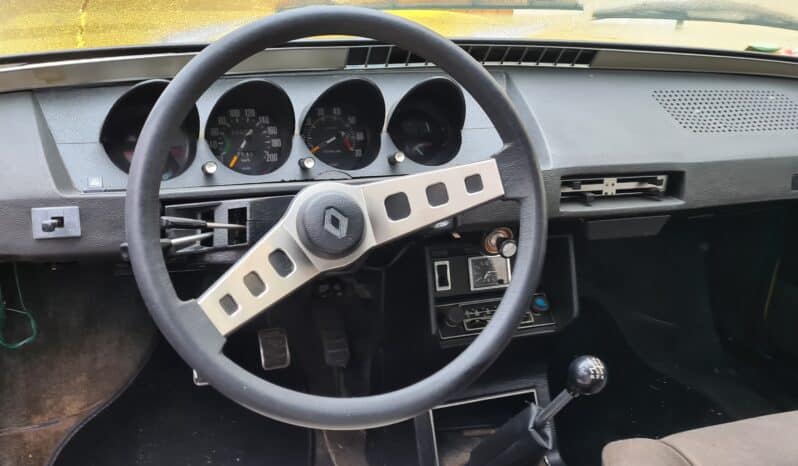 Renault 17 Gordini injection complet